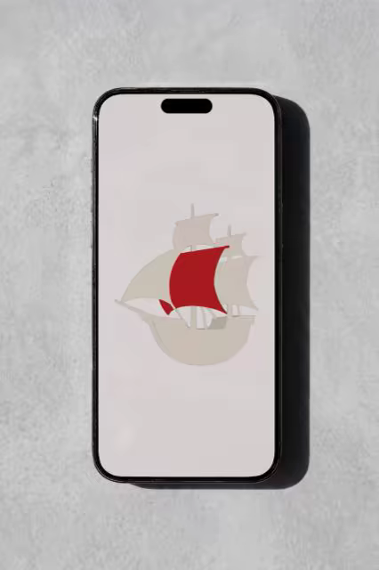 Phone Mockup on Textured Grey Concrete