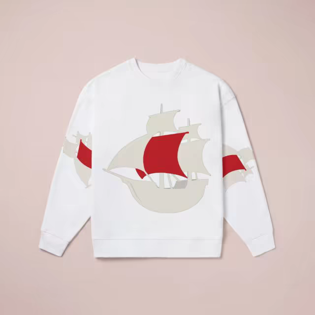 White Crewneck Sweatshirt Mockup on Blush Pink