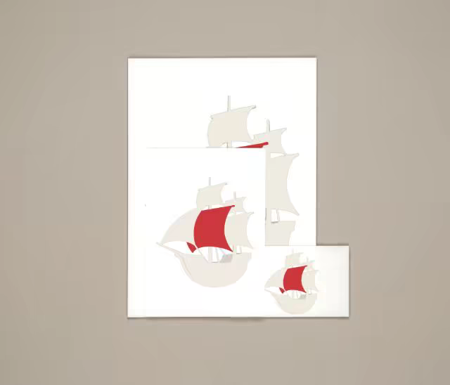 Stationery Set Mockup on a Gray Taupe Backdrop